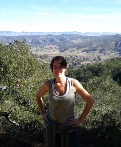 kelly on a hike