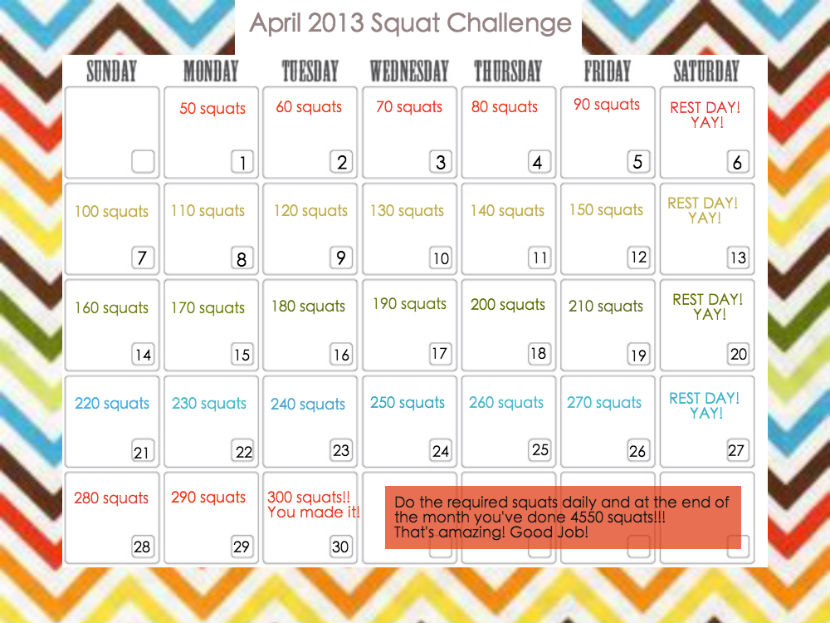 squat challenge