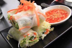 vegetable spring rolls