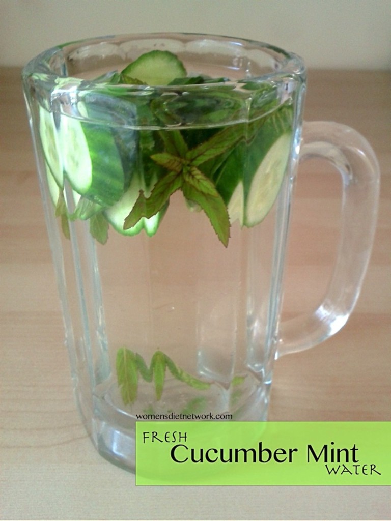 cucumber mint water