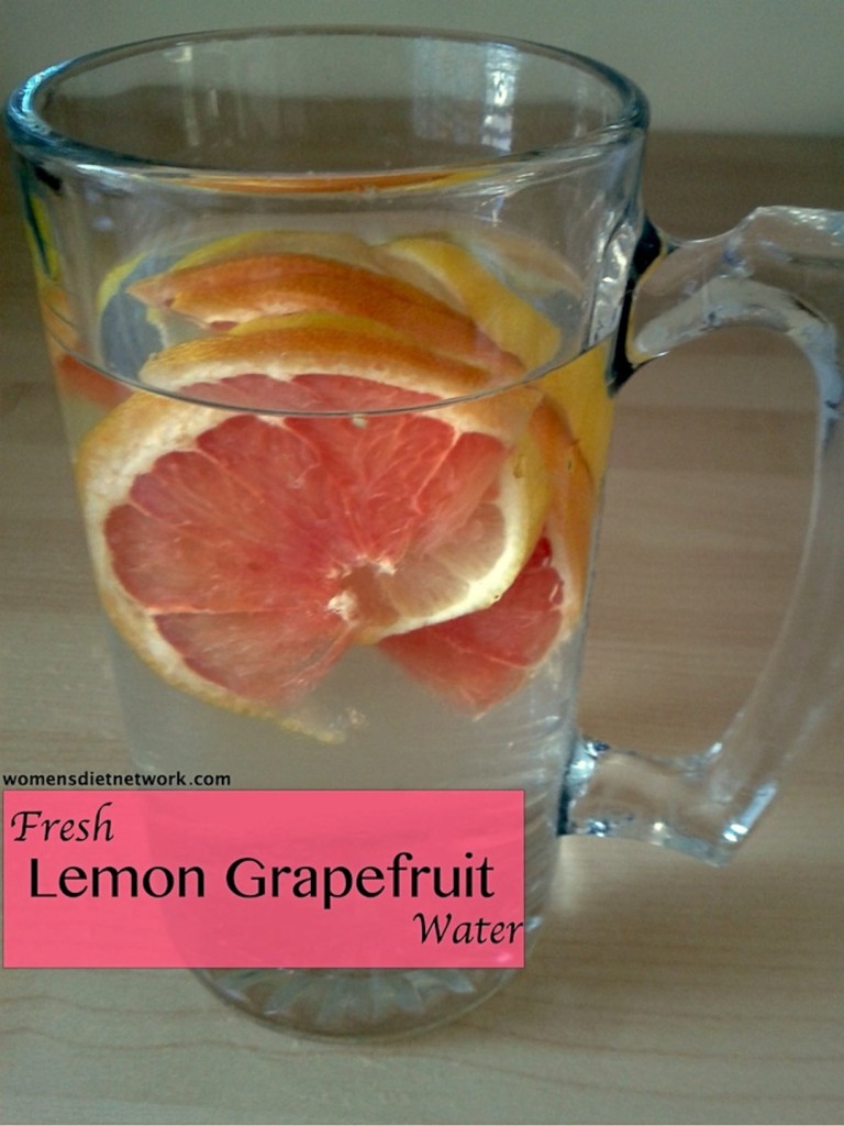 lemon grapefruit water